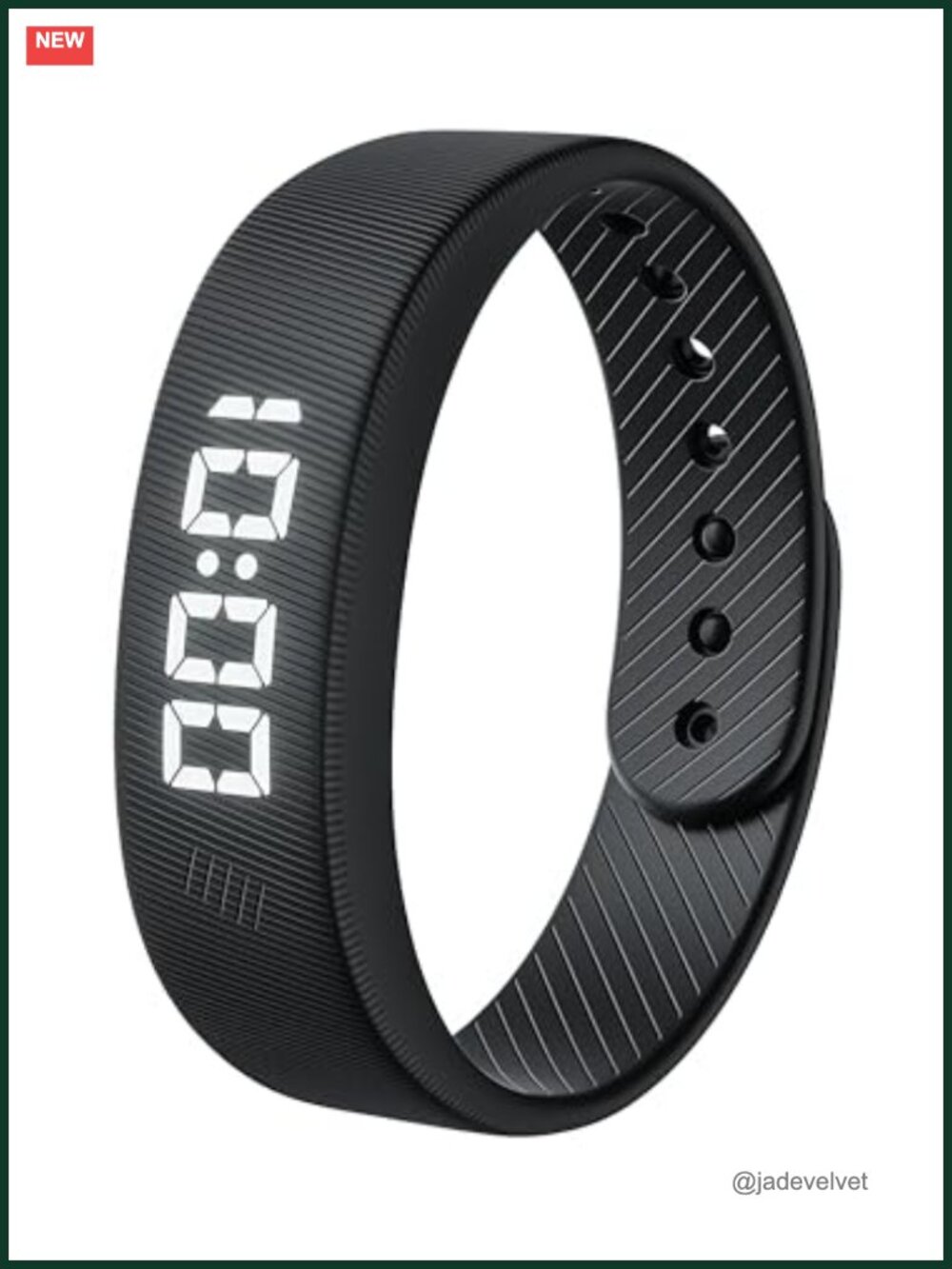 Lightweight LED Digital Sport Watch Pedometer Vibrating Alarm USB Rechargeable